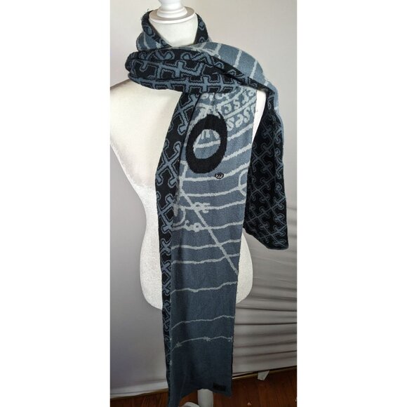 Blizzard Diablo Gothic Black And Grey Officially Licensed Reversible Scarf - Picture 14 of 16